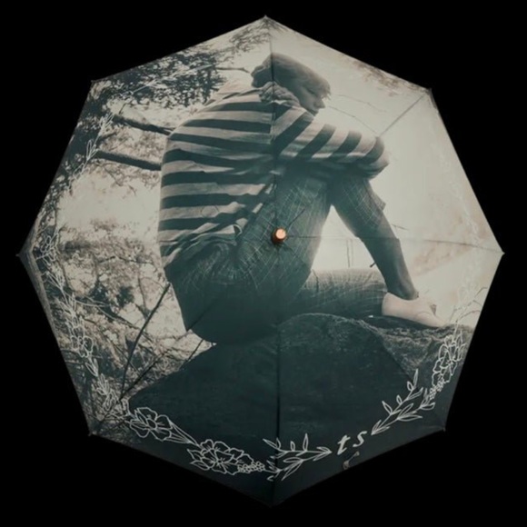 Taylor Swift folklore Umbrella Huge Large Swiftie Holiday Collection Merch - Picture 4 of 5